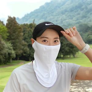 Q1 자외선차단 골프 마스크 얼굴 햇빛가리개 스포츠 운동 헬스 등산