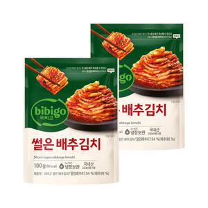 비비고 썰은배추 김치 100g*2개