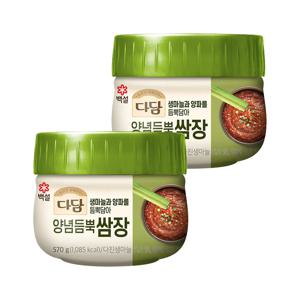 다담 양념듬뿍 쌈장 570g*2개