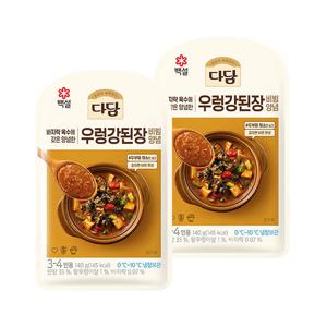 다담 우렁강된장 비빔 양념 140g*2개