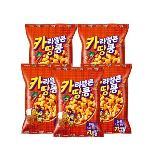 카라멜콘 땅콩 72g 5봉