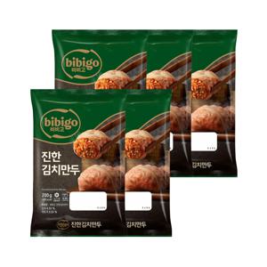 비비고 진한김치만두 200g*5개