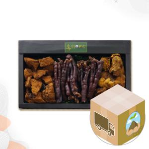상황 녹각영지 차가 버섯 건재 세트 350g