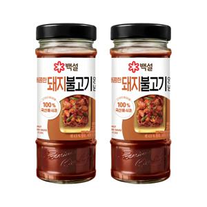 백설 매콤한 돼지불고기양념 500g*2개
