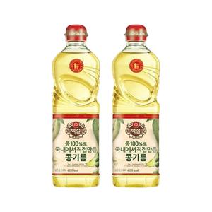 백설 콩기름 500ml*2개