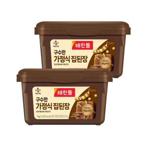 해찬들 구수한 집된장 1kg*2개