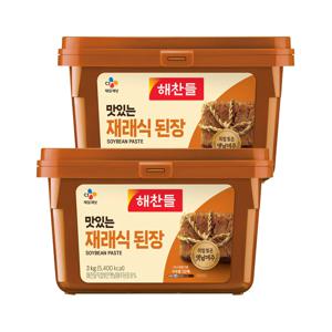 해찬들 재래식된장 3kg*2개