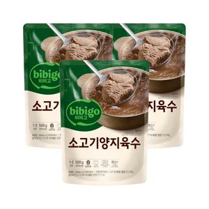 비비고 진국육수 소고기양지 500g*3개