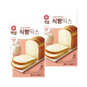 백설 식빵믹스 760g*2개