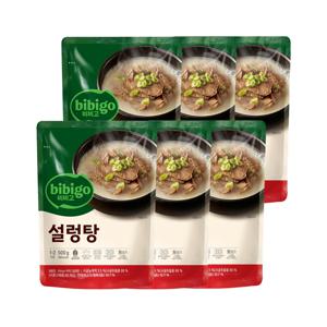 비비고 설렁탕 500g*6개