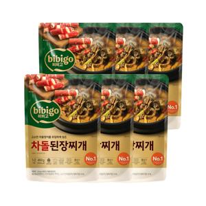 비비고 차돌된장찌개 460g*6개