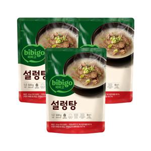 비비고 설렁탕 500g*3개