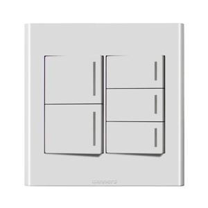 스위치 콘센트 인테리어 5구스위치 전기스위치 벽 매립 백색 매입 전등 방등 형광등 스위치