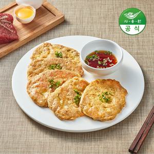 부침명장 철판에 직접 구워낸 소고기육전 350g 2개