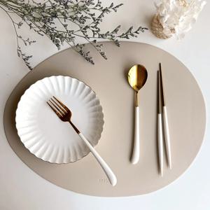 선물포장! 수저디너포크 3P세트 티타늄골드 4colors