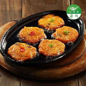 부침명장 바삭하게 부쳐낸 한입 아삭김치전 300g 2개