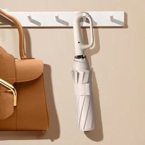 버클형 손잡이 대형 원터치 3단 자동우산 5color