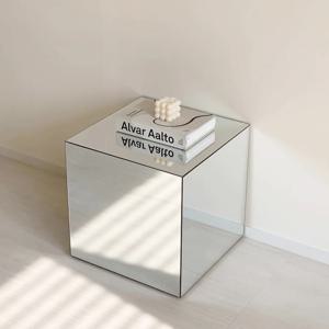 MJBT074 미러 아크릴 디자인 사이드 커피 티 테이블 3size