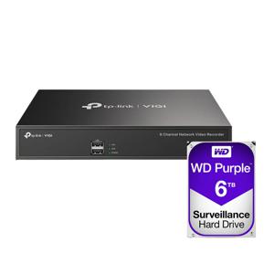 VIGI NVR1008H+6TB HDD 8채널 CCTV NVR 녹화기 세트