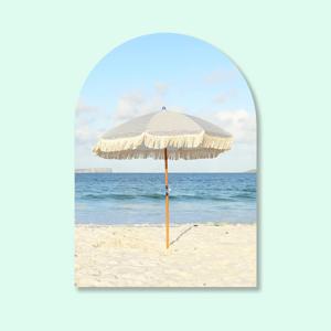 바다 아치포스터 고래 여름 아치액자 /  13.사우스코스트 파라솔