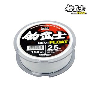 세미플로트 화이트 낚시줄 세미 플로팅원줄 모노라인 나일론 원줄 200M