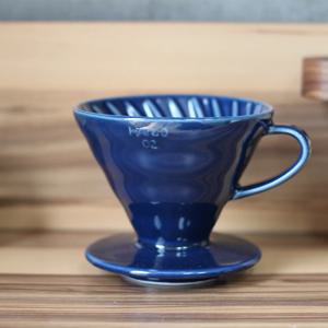 V60 도자기 커피드리퍼 비비드에디션 인디고블루