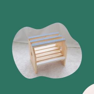 원목 사무실 책상 2단 발받침대