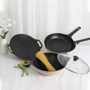 일반 프라이팬 5종(30cm그리들+28cm프라이팬+28cm궁중팬+28cm파티웍+유리뚜껑)