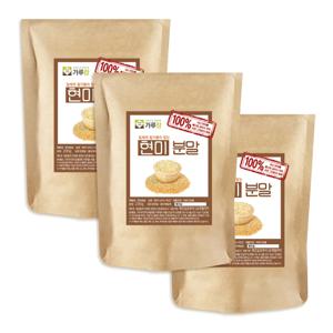 국산 생 현미 가루 600g