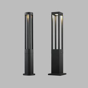 테라스 실외 잔디등 LED 9W F형 전구색 방수등