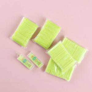 PLA 초미세형 치간칫솔 이쑤시개 휴대용 50p 2개 + 리필500p 5개