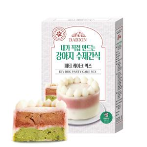 강아지 수제간식 파티케이크 믹스