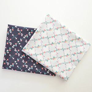 면20수평직 꽃무늬 플라워 퀼트 원단 천 패브릭 가디건 보넷 만들기-레트로 트렐리스2종