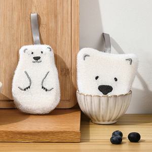 이지 아크릴 스펀지 수세미 4종 세트