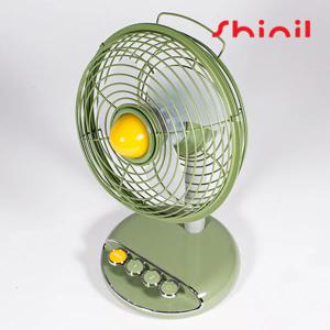 신일 무선 레트로 탁상용 충전식 선풍기 SIF-H705KP