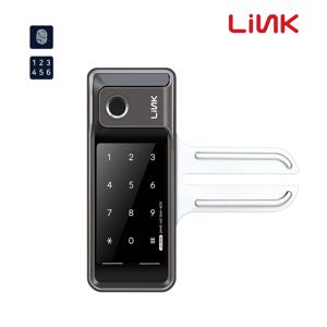 셀프설치 LG-500F 지문인식 유리문 도어락 번호키 디지털도어락 한국산