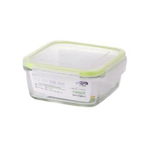 코멕스 알고쓰는 강화유리 밀폐용기 유리 반찬통 (정2호/760ml)