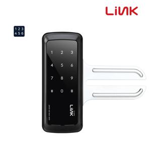 셀프설치 LG-300N 번호전용 날개형 유리문도어락 번호키 디지털도어락 한국산