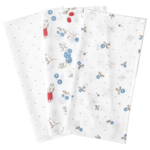 뢰드하케 가제수건 아기 침받이 손수건 30x30cm 3p