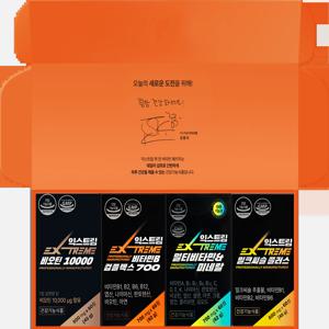 꽉 찬 비타민 패키지(비오틴,멀티비타민,밀크씨슬플러스,비타민B)+선물용쇼핑백증정