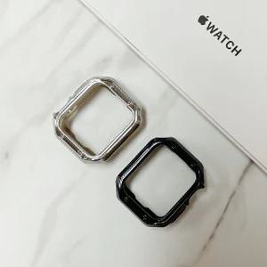 애플워치 7 6 5 4 3 2 SE 메탈릭 젤리 케이스