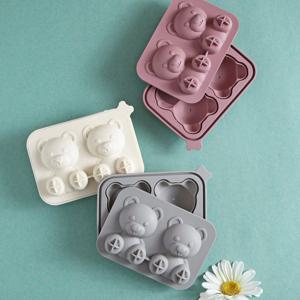 곰돌이 실리콘 아이스 몰드 2구 모음
