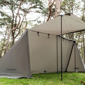 캠버 스토리지 스크린 캠핑 타프 사이드월 바람막이 윈드스크린