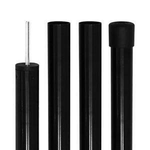 BUCK703 타프폴대 28파이 2100 4단 무광 타프 텐트