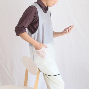 반투명 방수 앞치마(화이트)