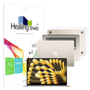 맥북에어 M2 15인치 2023 저반사 액정필름1매 외부3종