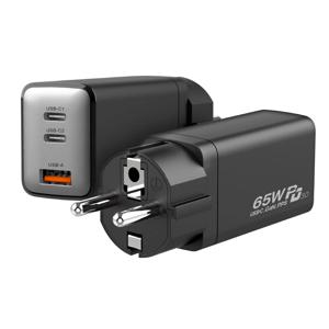 USB C타입 PD 접지 여행용 미니 고속멀티충전기 노트북 아이폰 갤럭시 65WPDGAN
