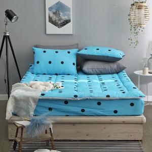 시어서커 패턴 쿨링도트 토퍼 2size