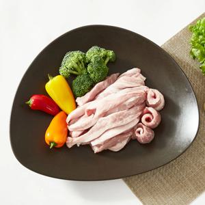한돈 생 항정살 300g 냉장 구이용 국내산 돼지고기 특수부위