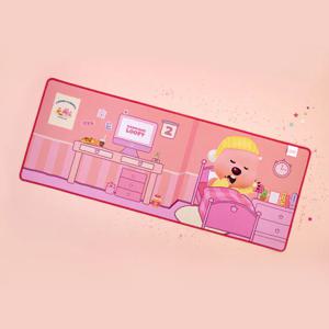 잔망루피 키보드 마우스 데스크패드 장패드 롱패드